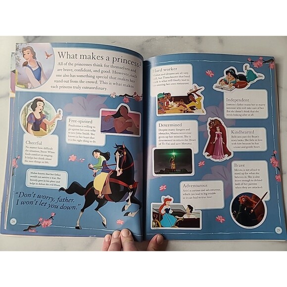 Disney Princess Ultimate Sticker Collection by DK (2020, Trade Paperback) - Picture 6 of 10